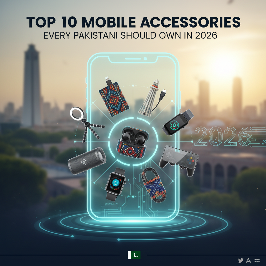 Top 10 Mobile Accessories Every Pakistani Should Own in 2026&nbsp;