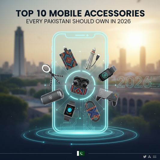 Top 10 Mobile Accessories Every Pakistani Should Own in 2026&nbsp;
