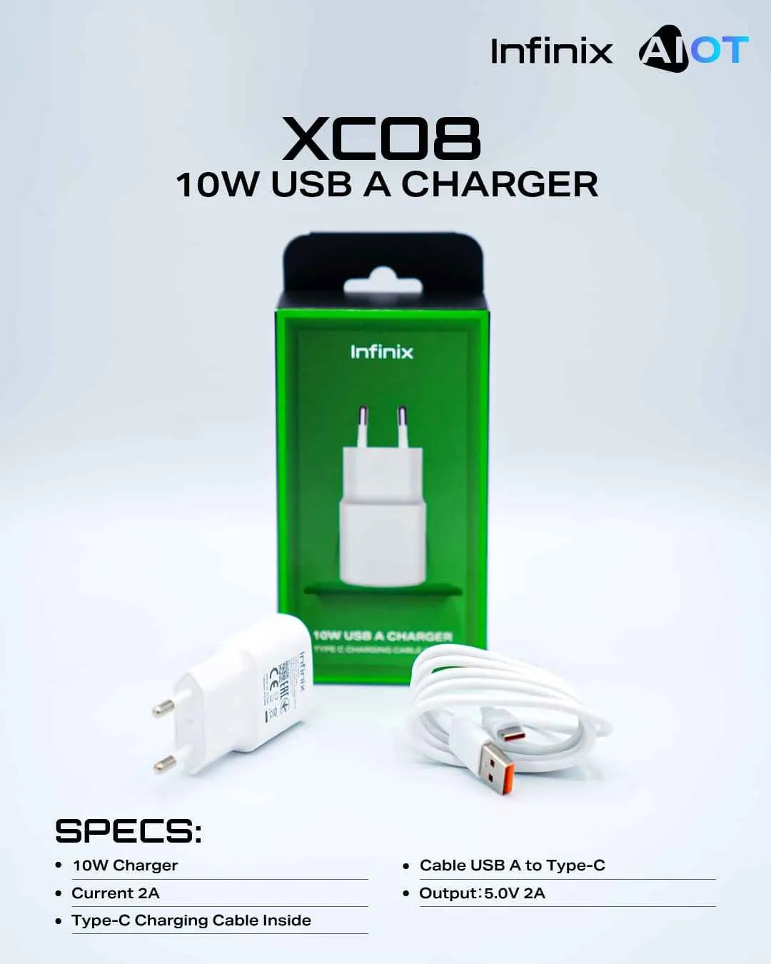 XC08 - 10W USB Charger