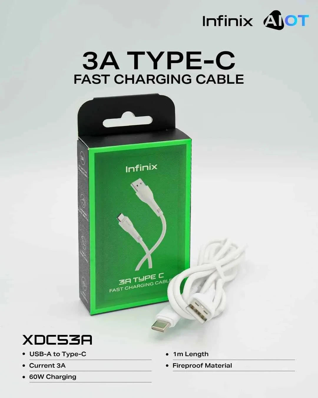 3A Type-C - Charging Cable - The House of Mobile – The House of Mobile