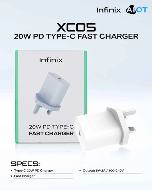 XCOS - 20 W PD Type-C Fast Charger