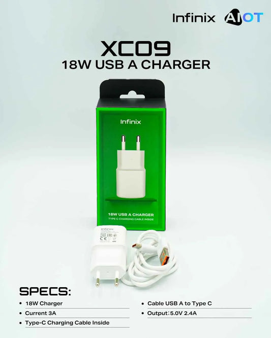 XC09 -18W USB A Charger
