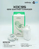 Infinix XDC95 68W GaN Fast Charger with 100W Type-C Braided Cable