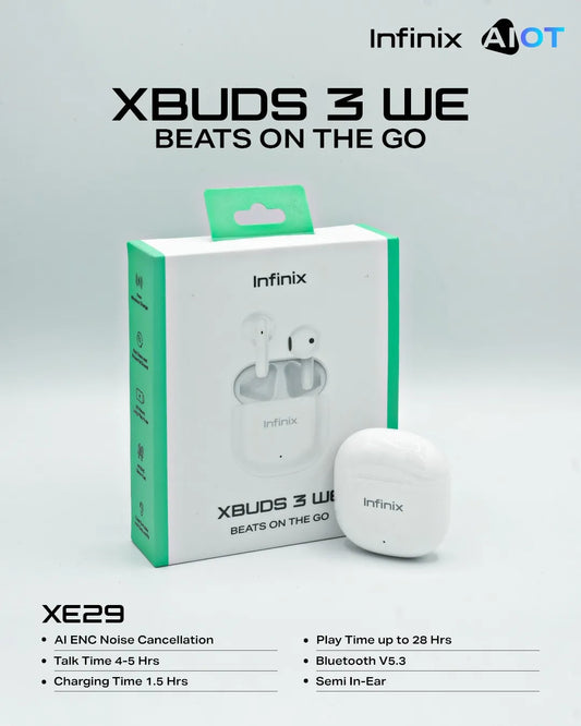 Infinix XBUDS 3 LUE – Beats On The Go