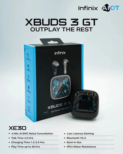 Infinix XBUDS 3 GT – Outplay The Rest