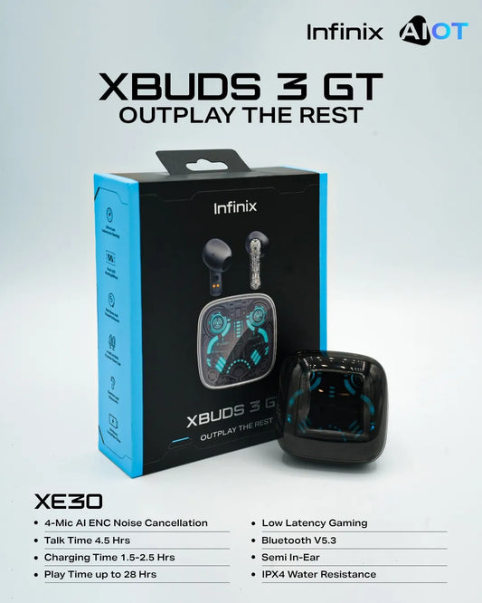 Infinix XBUDS 3 GT – Outplay The Rest