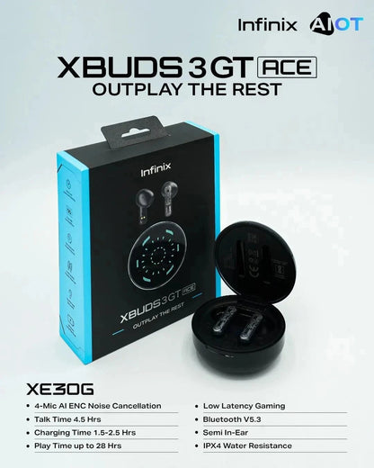 Infinix XE30G TWS Gaming Earbuds