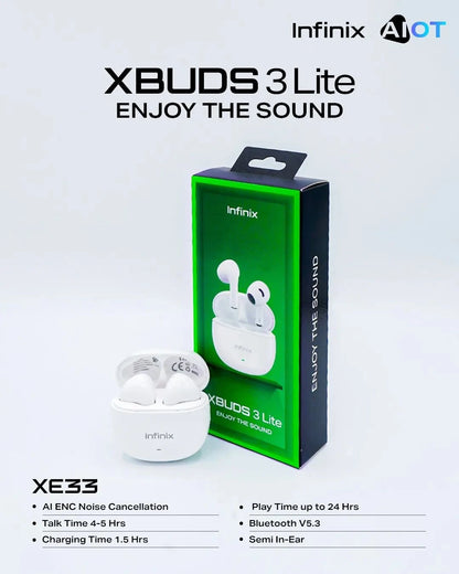 Infinix XBUDS 3 Lite – Enjoy The Sound